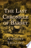 The_last_chronicle_of_Barset