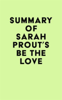 Summary_of_Sarah_Prout_s_Be_the_Love