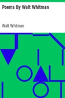 Poems_by_Walt_Whitman