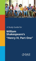 A_Study_Guide_For_William_Shakespeare_s__Henry_IV__Part_One_