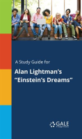 A_Study_Guide_For_Alan_Lightman_s__Einstein_s_Dreams_
