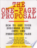 The_One-Page_Proposal